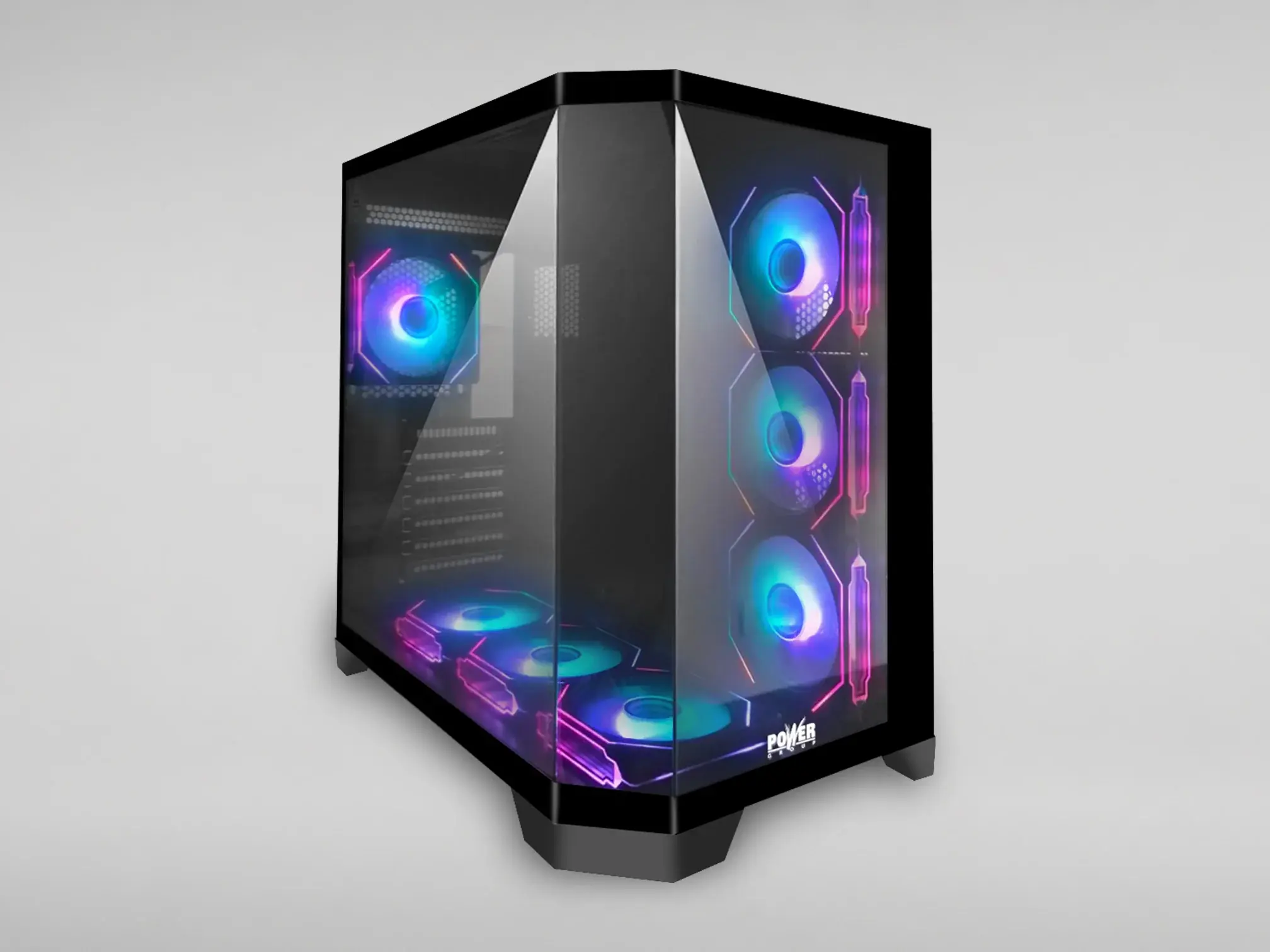 Computador Gamer PW R85161SW + Monitor Acer 23.8" KA242Y (Equipo Power Group R85161SW + Monitor Acer 23.8" KA242Y) — Equipos PC armados Power Group y escritorios para setup gamer. — vista 3