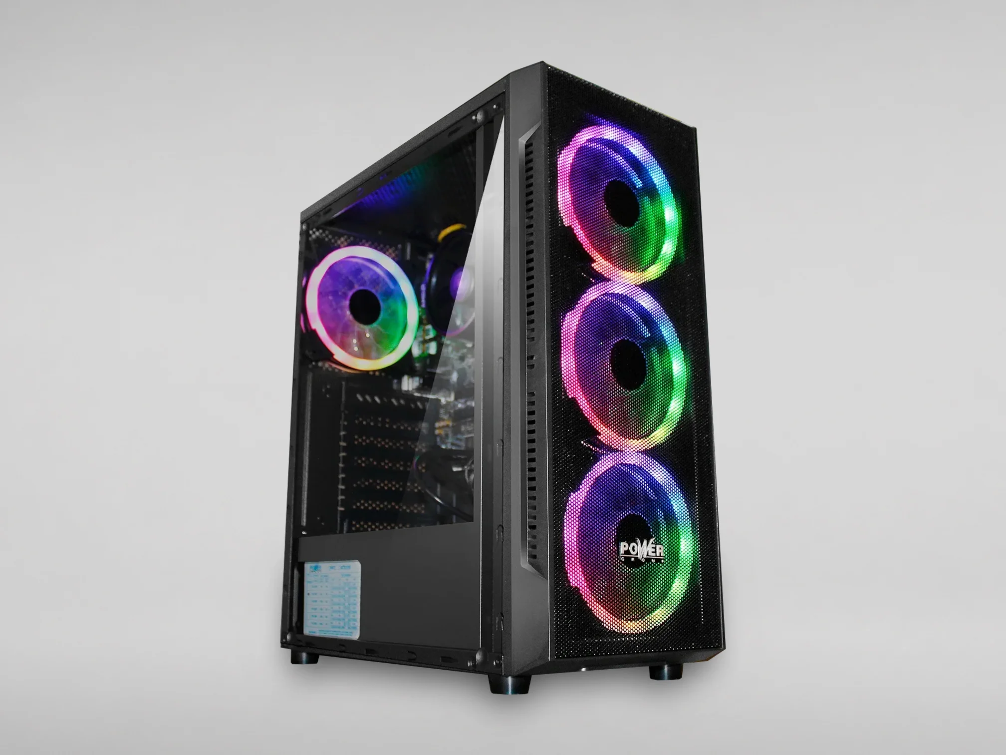 Computador Gamer PW R57162SK + Monitor Acer 23.8" KA242Y (Equipo Power Group R57162SK + Monitor Acer 23.8" KA242Y) — Equipos PC armados Power Group y escritorios para setup gamer. — vista 3
